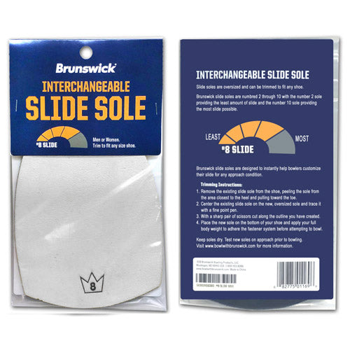 Brunswick Slide Sole - (8) More Slide
