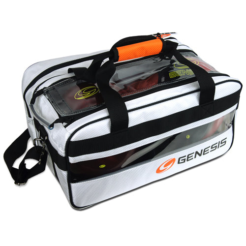 Genesis® Sport™ 2 Ball Tote Plus Bowling Bag (Orange)