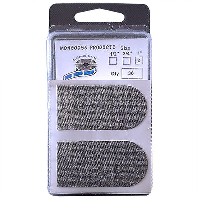 Mongoose Real Bowlers Tape Silver - Textured Bowling Insert Tape (1" - 36 ct)