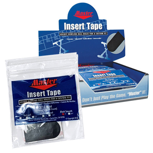 Master Bowling Insert Tape - Smooth (Black)
