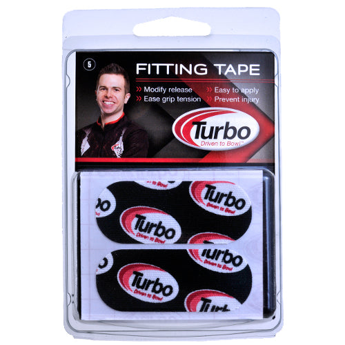 Turbo Driven to Bowl - Bowling Performance Tape (Black - 30 ct Pre-cut)