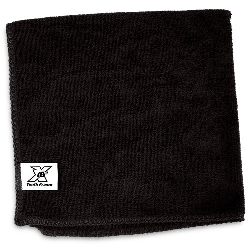 Tenth Frame Microfiber Bowling Towel (Black)