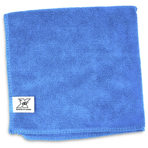 Tenth Frame Microfiber Bowling Towel (Blue)