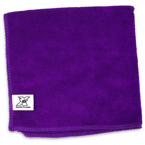 Tenth Frame Microfiber Bowling Towel (Purple)