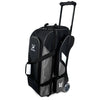 Tenth Frame Deluxe Triple - 3 Ball Roller Bowling Bag (Grey)