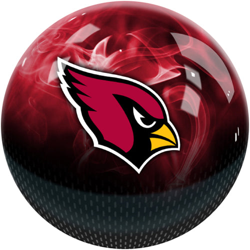 On The Ball NFL On Fire Bowling Ball - Arizona Cardinals