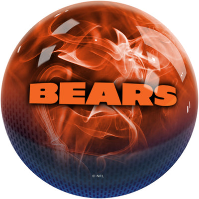 KR Strikeforce NFL On Fire Bowling Ball - Chicago Bears