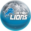 KR Strikeforce NFL On Fire Bowling Ball - Detroit Lions