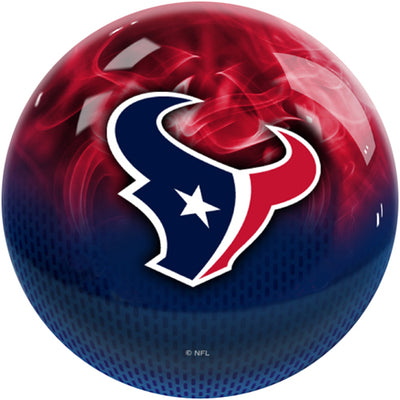 KR Strikeforce NFL On Fire Bowling Ball - Houston Texans