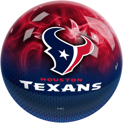 KR Strikeforce NFL On Fire Bowling Ball - Houston Texans