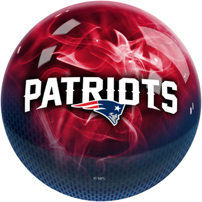 KR Strikeforce NFL On Fire Bowling Ball - New England Patriots