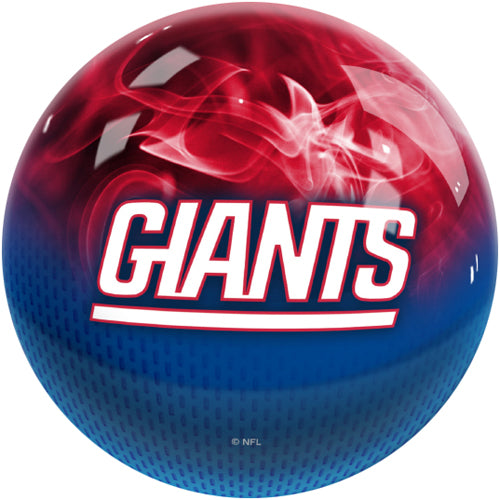 KR Strikeforce NFL On Fire Bowling Ball - New York Giants