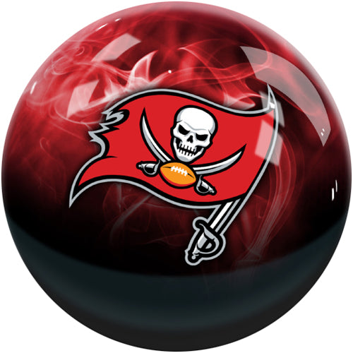 On The Ball NFL On Fire Bowling Ball - Tampa Bay Buccaneers