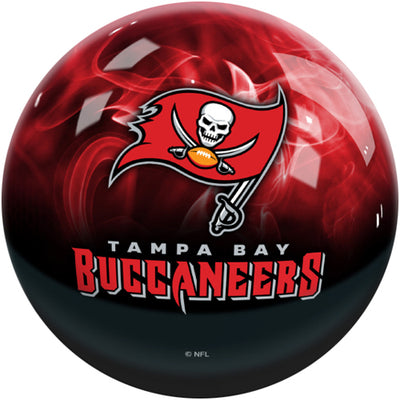 On The Ball NFL On Fire Bowling Ball - Tampa Bay Buccaneers