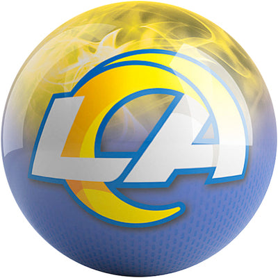 KR Strikeforce NFL On Fire Bowling Ball - Los Angeles Rams