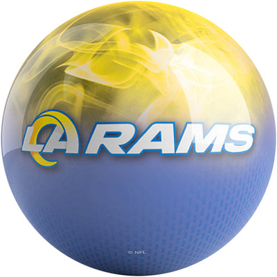 KR Strikeforce NFL On Fire Bowling Ball - Los Angeles Rams