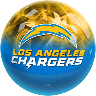 KR Strikeforce NFL On Fire Bowling Ball - Los Angeles Chargers