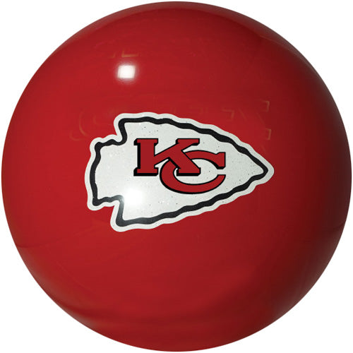 On The Ball NFL Engraved Bowling Ball (Kansas City Chiefs)