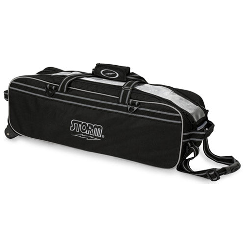 Storm Tournament Travel - 3 Ball Tote Roller Bowling Bag (Black)