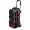 Storm Rolling Thunder - 3 Ball Roller Bowling Bag (Black / Checkered Red)