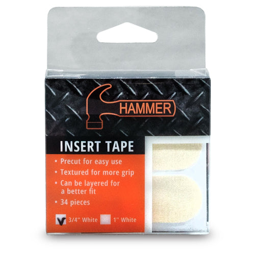 Hammer Insert Tape <br>Textured Insert Tape <br>White