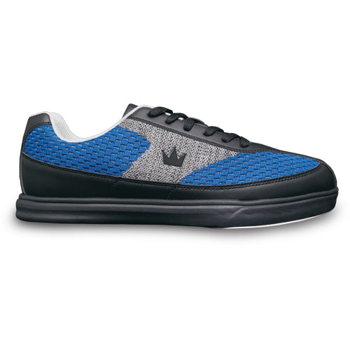 Brunswick Renegade Mesh - Men's Athletic Bowling Shoes (Blue Mesh)