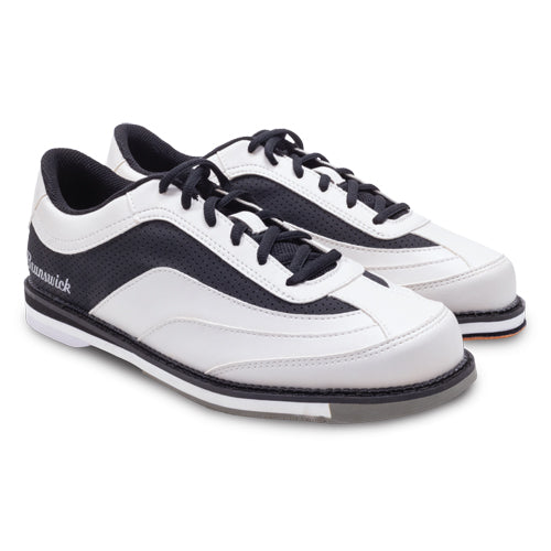 Brunswick Rampage - Men's Advanced Bowling Shoes (White)