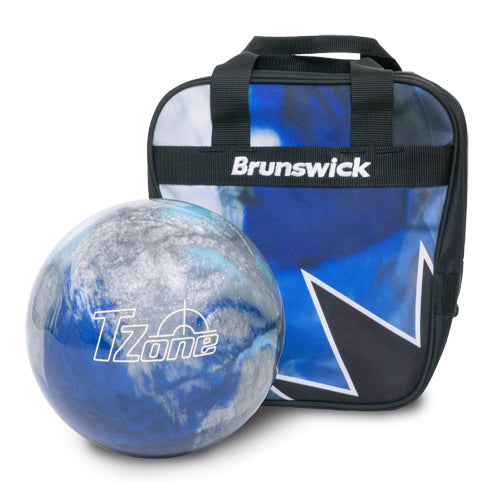 Brunswick TZone Single Tote Bowling Bag Lime