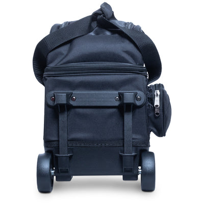 Brunswick Zone Single Roller - 1 Ball Roller Bowling Bag (Black - Wheels)