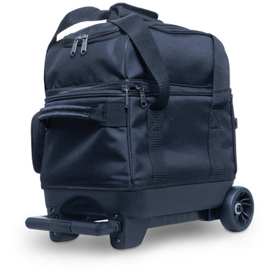 Brunswick Zone Single Roller - 1 Ball Roller Bowling Bag (Black - Handle)