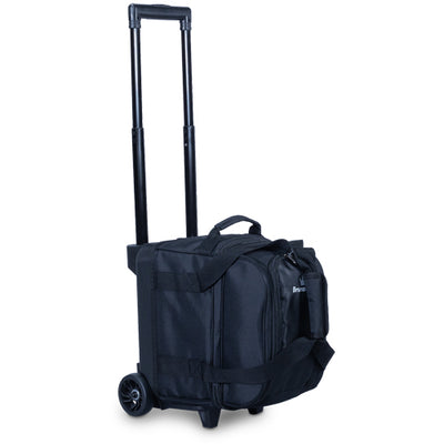 Brunswick Zone Single Roller - 1 Ball Roller Bowling Bag (Black)