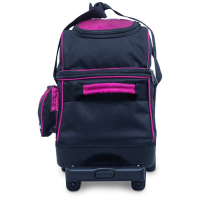 Brunswick Zone Single Roller - 1 Ball Roller Bowling Bag (Raspberry) - Handle
