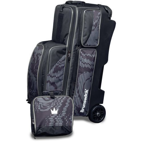 Brunswick Punisher Triple - 3 Ball Roller Bowling Bag - Bowling Monkey