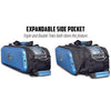 Hammer Carbon Shield Double Tote with Pouch - Expandable Side Pocket (Blue)