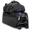 Hammer Premium Slim Triple w/ Shoe Bag - 3 Ball Tote Roller Bowling Bag (Black - wheels)