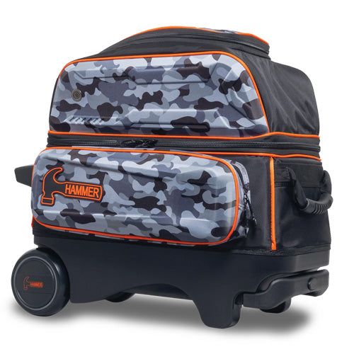 Hammer Gauntlet Double Roller - 2 Ball Roller Bowling Bag (Camo)