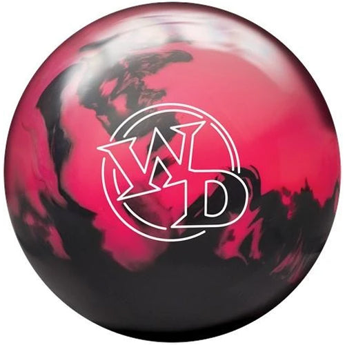 Columbia 300 White Dot Pink / Black - Polyester Bowling Ball