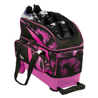 KR Strikeforce Cruiser Scratch Double - 2 Ball Roller Bowling Bag (Purple - Shoe Compartment)