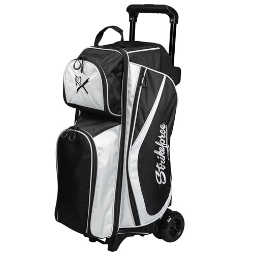 KR Strikeforce Drive Triple - 3 Ball Roller Bowling Bag (Black / White)
