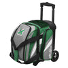 KR Strikeforce Cruiser Kanvas Single - 1 Ball Roller Bowling Bag (Grey / Green Kanvas)