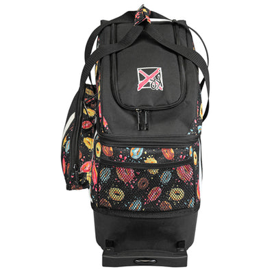 KR Strikeforce Cruiser Double - 2 Ball Roller Bowling Bag (Donuts - Top)