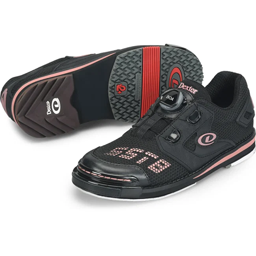 Dexter Womens SST 8 Power Frame BOA Black/Dusty Rose