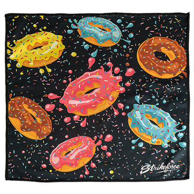 KR Strikeforce Themed Microfiber Bowling Towel (Donuts)