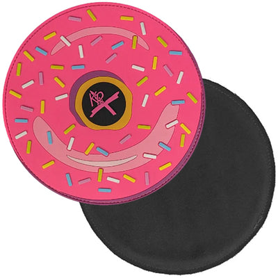 KR Strikeforce Round Shammy Leather Pad (Donuts - Back)