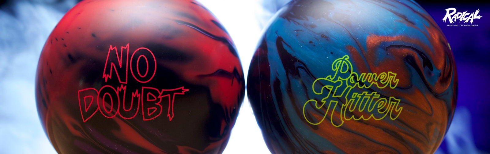 Radical No Doubt Solid and Power Hitter Bowling Balls