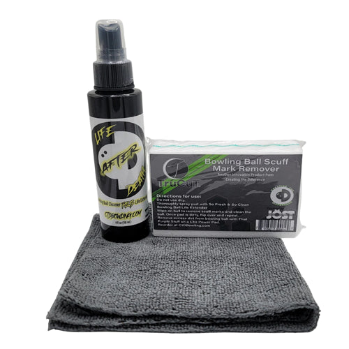 CtD Life After Death - Bowling Ball Care Intro Kit (Grey Towel)