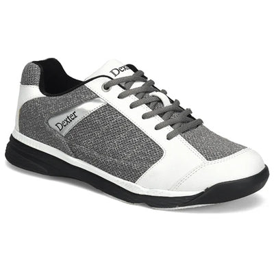 Dexter Wyoming - Men's Casual Bowling Shoes (Light Grey / White)