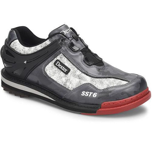 Dexter SST 6 Hybrid BOA - Men's Performance Bowling Shoes (Black / Grey / Camo)