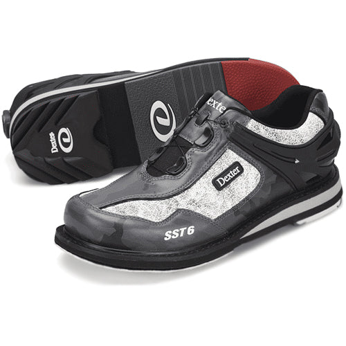 Dexter SST 6 Hybrid BOA - Men's Performance Bowling Shoes (Black / Grey / Camo)