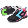 Dexter Raquel LX Jr - Girl's Bowling Shoes (Black / Blue / Pink - Pair)